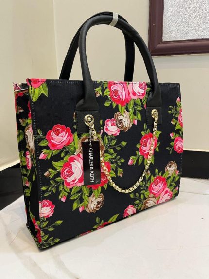 Stylish Girls Imported Polyester Tote Bag – Durable, Lightweight & Printed Handbag for Women